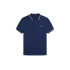 Pólo Fred Perry Twin Tipped azul Camisa pólo para homem