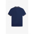 Pólo Fred Perry Twin Tipped azul Camisa pólo para homem