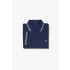 Pólo Fred Perry Twin Tipped azul Camisa pólo para homem