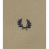 Polo Fred Perry castanho com duas pontas Homem