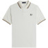 Pólo cinzento Fred Perry para homem