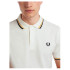 Pólo cinzento Fred Perry para homem