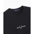 Fred Perry T-shirt bordada preta Homem