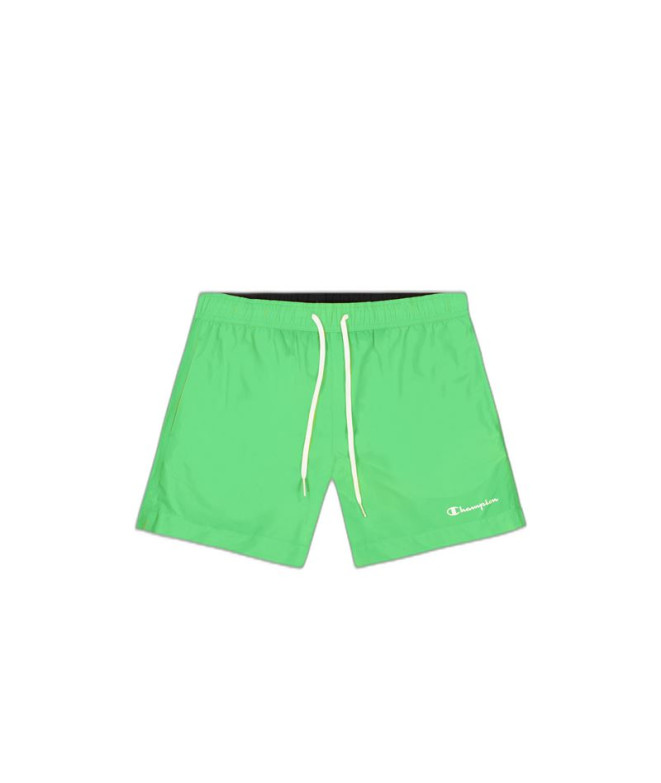 Fato de banho Champion Beachshort verde Homem...