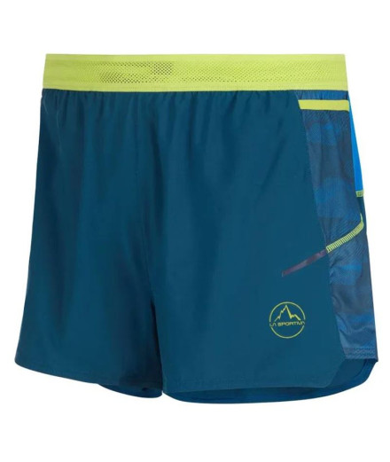 Trail Running Calças La Sportiva Auster Short Storm Blue...
