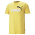 Camiseta Homem Puma Essentials+ 2 Col Logo Amarelo