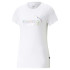 T-Shirt Puma Ess+ Nova Shine para mulher Branco