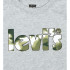 T-Shirt Levi's Camo Poster Logo Gray Heather para rapaz