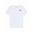 T-shirt Levi's Batwing Chest White para rapaz