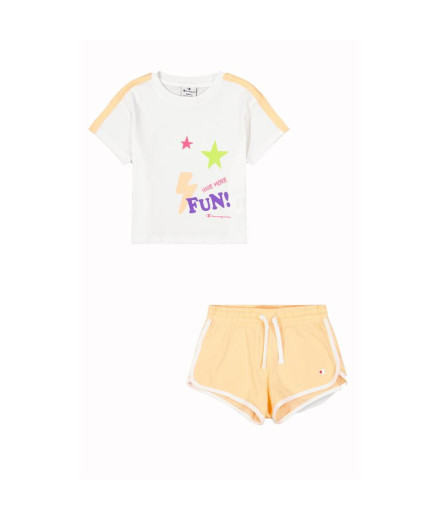 Conjunto Champion Conjunto Rapariga Branca