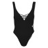 Fato de banho Nike U-Back One Piece Feminino Preto