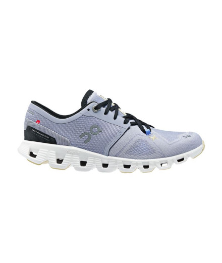 Sapatilhas por running On Running Cloud X 3 Mulher Cinzento