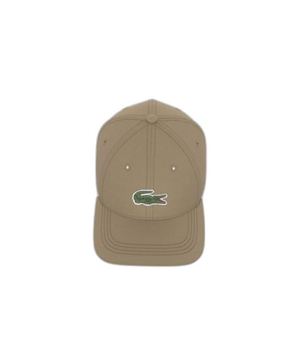 Boné Lacoste Cotton Core Essentials Castanho