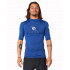 Lycra Rip Curl Lycra Rip Curl Corps S/S Homem Azul escuro
