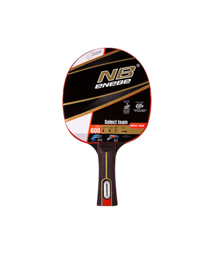 Pala tênis de mesa Enebe da Select Team 600 Red