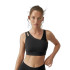 Soutien desportivo Born Living Yoga Aura Preto Mulher