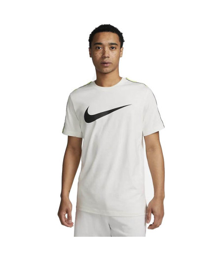 Camiseta Nike Homem Roupa de desporto Repetir branco