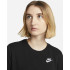 Camiseta Nike Mulher Sportswear Club Essentials Preto