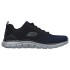 Sapatilhas Skechers Rastreio-Ripkent Homem Malha azul-marinho/guarnição preta