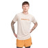 Camiseta Running Homem por Craft Core Essence Logo Ecru