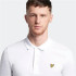Camisa pólo Lyle & Scott V1-Plain para homem Branco