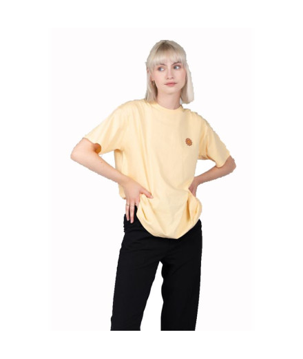 Camiseta Casual Mulher para Baunilha