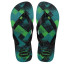 Flip Flops Havaianas Brasil Fresh Men's Preto/Preto/Folha Verde
