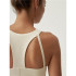 T-Shirt Born Living Yoga Gadea Oat Milk para mulher