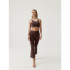 Born Living Yoga Jin Flare Collants Cocoa Mulher