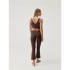 Born Living Yoga Jin Flare Collants Cocoa Mulher