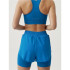Born Living Yoga Calças Bikila Azul Brilhante Mulheres