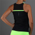 Camisola Padel Endless Renda para mulher Preto-verde