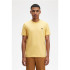 T-Shirt Fred Perry Ringer para homem Amarelo