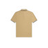Polo Fred Perry Twin Tipped Castanho para homem