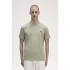 T-Shirt Fred Perry Ringer para homem Verde