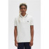 Fred Perry Camisola pólo bege com duas pontas para homem
