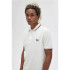 Fred Perry Camisola pólo bege com duas pontas para homem