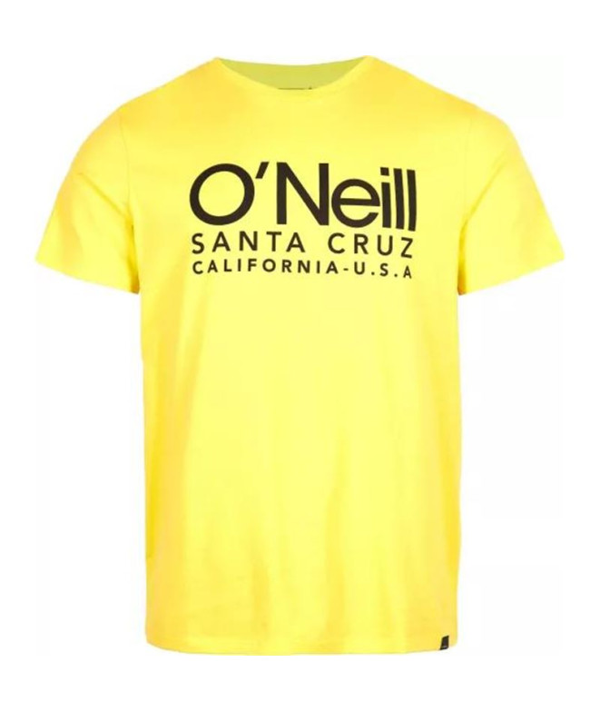 T-shirt O'Neill Cali Original Man Amarelo