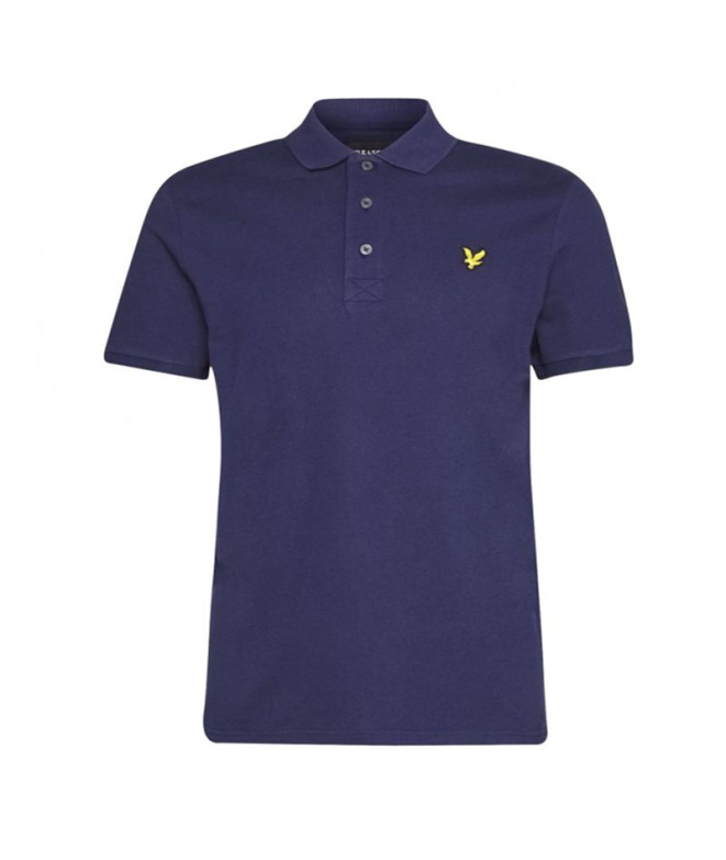 Polo Lyle & Scott V1-Plain Homem Navy