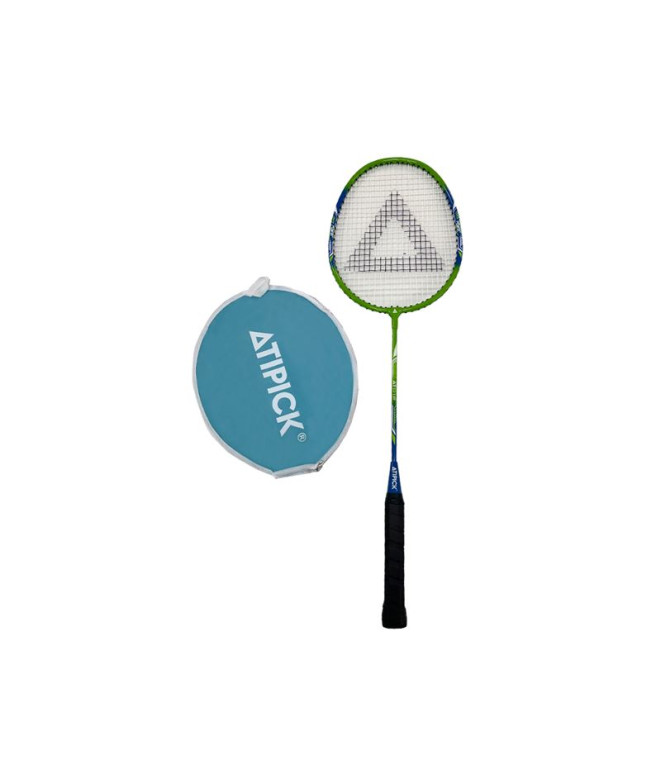 Raquete de Badminton Atipick -12 Com estojo azul