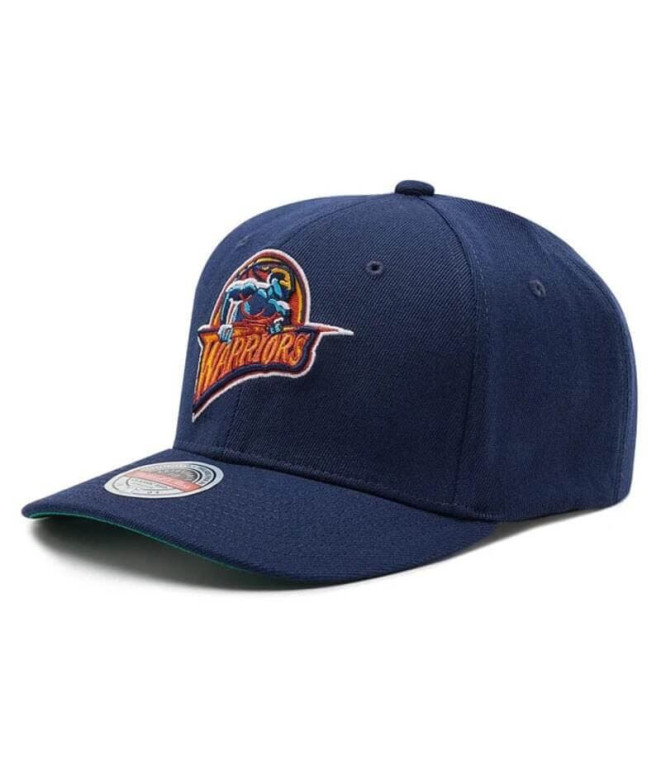 Boné Mitchell & Ness Golden State Warriors Navy