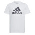 camiseta Casual adidas from Essentials Algodão com logótipo grande infantil