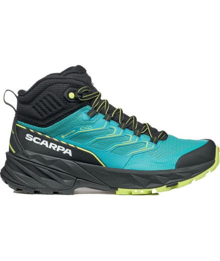 Botas de Montanha Scarpa Rush 2 Mid Gore-Tex Blue Lime...