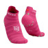Meias de Running Compressport Pro Racing v4.0 Ultralight Run Low Hot Hot Pink