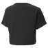 T-shirt com logótipo Puma Girls Cropped T-Shirt Girl Preto
