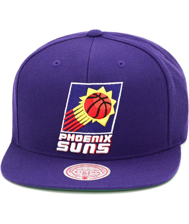 Boné Mitchell & Ness Phoenix Suns Roxo
