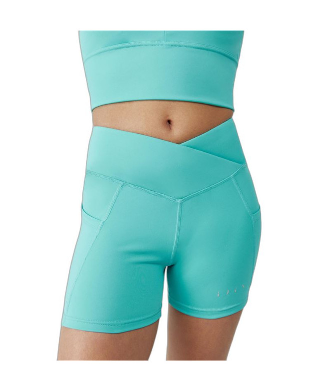 Born Living Yoga Seia Capri Shorts Mulher Azul