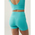 Born Living Yoga Seia Capri Shorts Mulher Azul