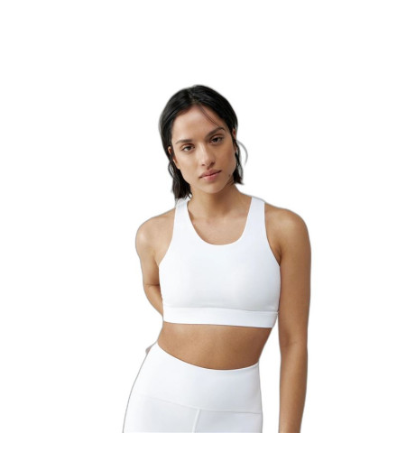 Soutien de desporto Born Living Yoga Colette Branco para...