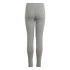Leggings para rapariga Corte justo Cintura elástica 93% algodão adidas